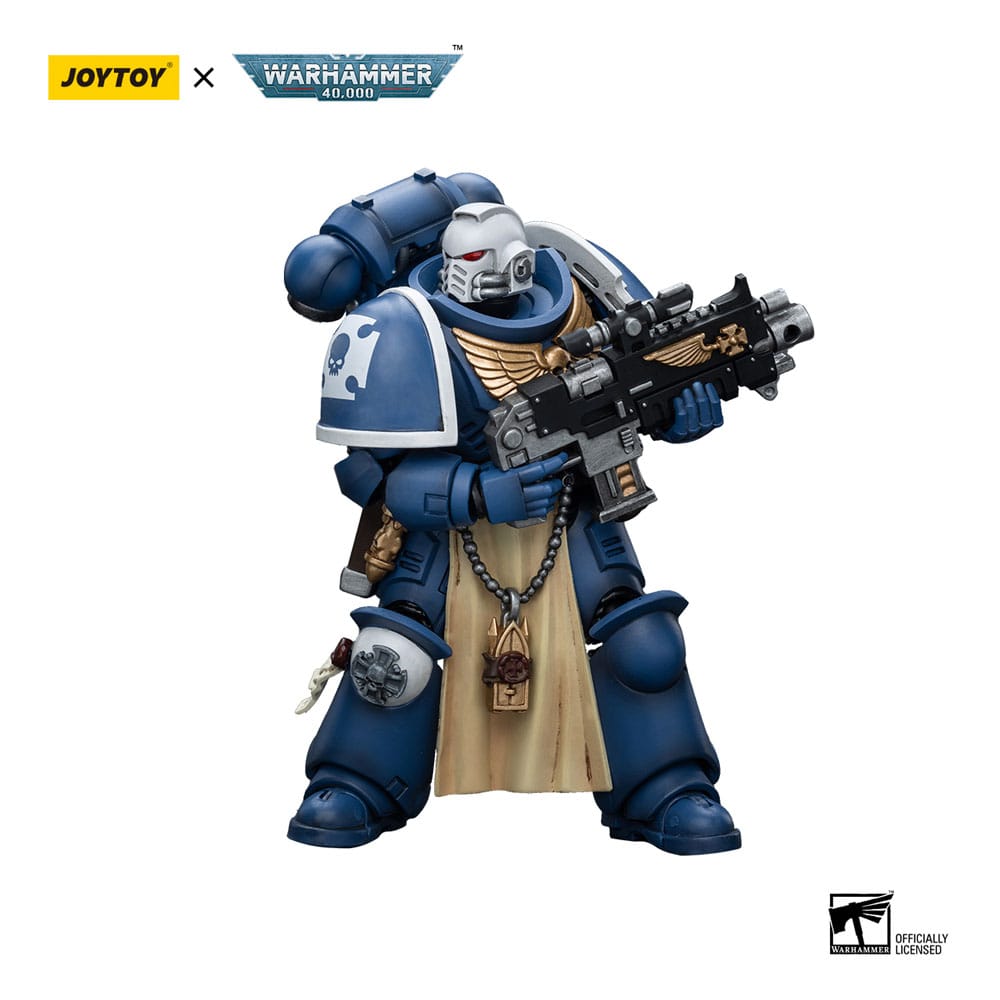 Warhammer 40k Action Figure 1/18 Ultramarines Sternguard Veteran with Bolt Rifle 12 cm Action figures