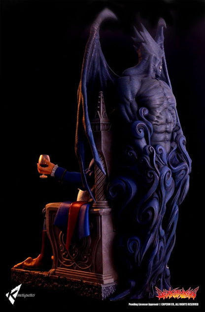 Darkstalkers Diorama Demitri Maximoff - The Ruler of Zeltzereich 71 cm