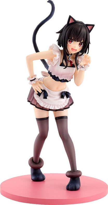 Konosuba God's blessing on this wonderful world! PVC Statue Megumin: Light Novel Catgirl Maid Ver. 16 cm