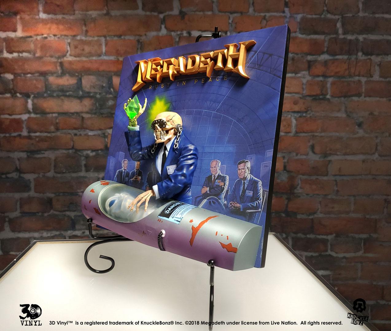Megadeth 3D Vinyl Statue Rust In Peace 30 cm Statues