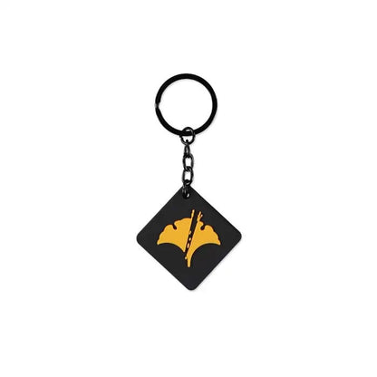 Ghost of Yotei Rubber Keychain Ginko Keyrings