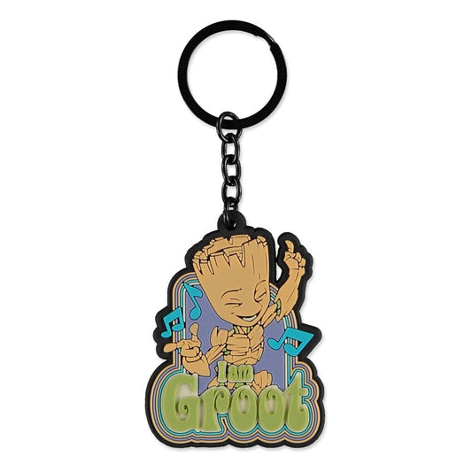 Guardians of the Galaxy Rubber-Keychain Groot Keyrings