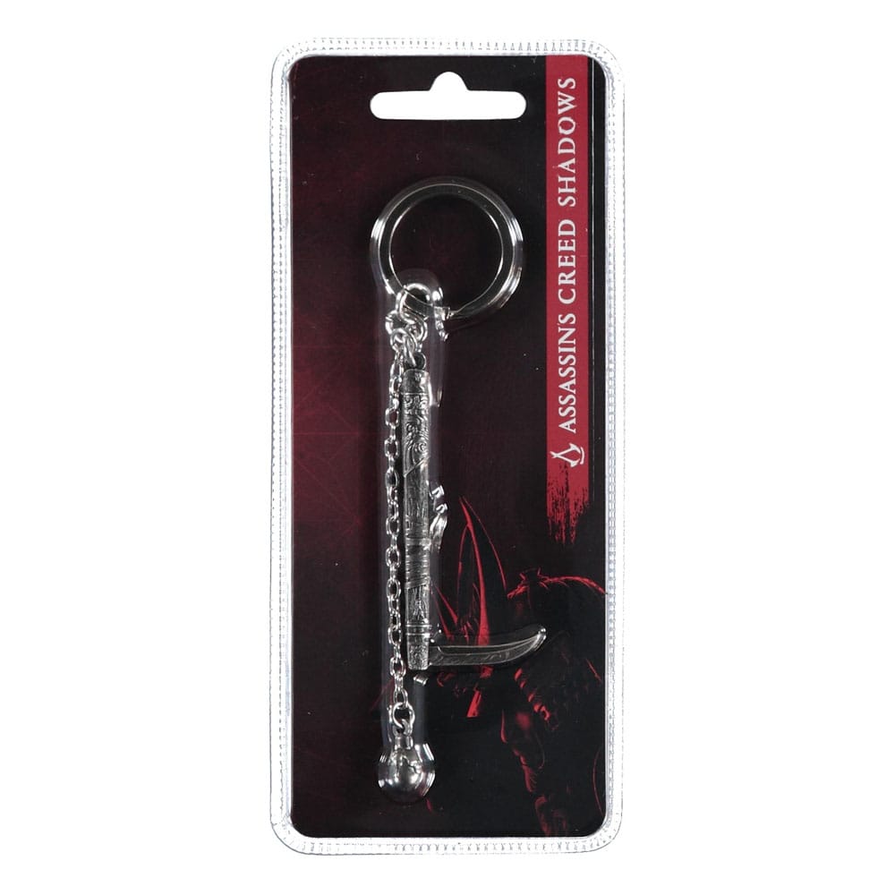 Assassin´s Creed Shadows Metal Keychain Kusarigama
