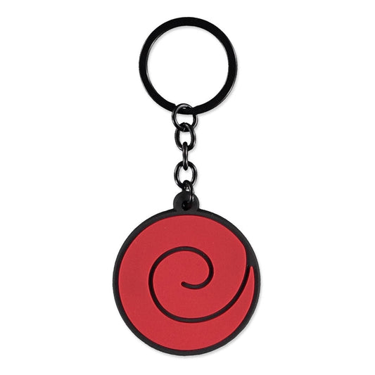 Naruto Shippuden Rubber-Keychain Uzumaki-Clan Keyrings