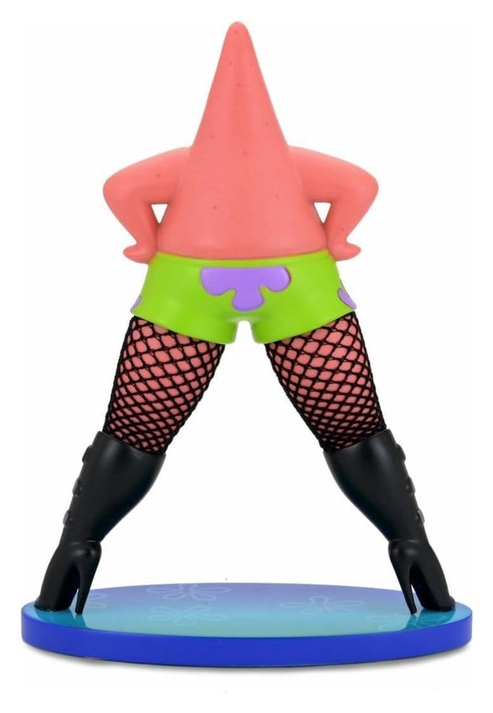 SpongeBob SquarePants Goofy Goober Rock Art Figure Patrick Star in Fishnets 15 cm