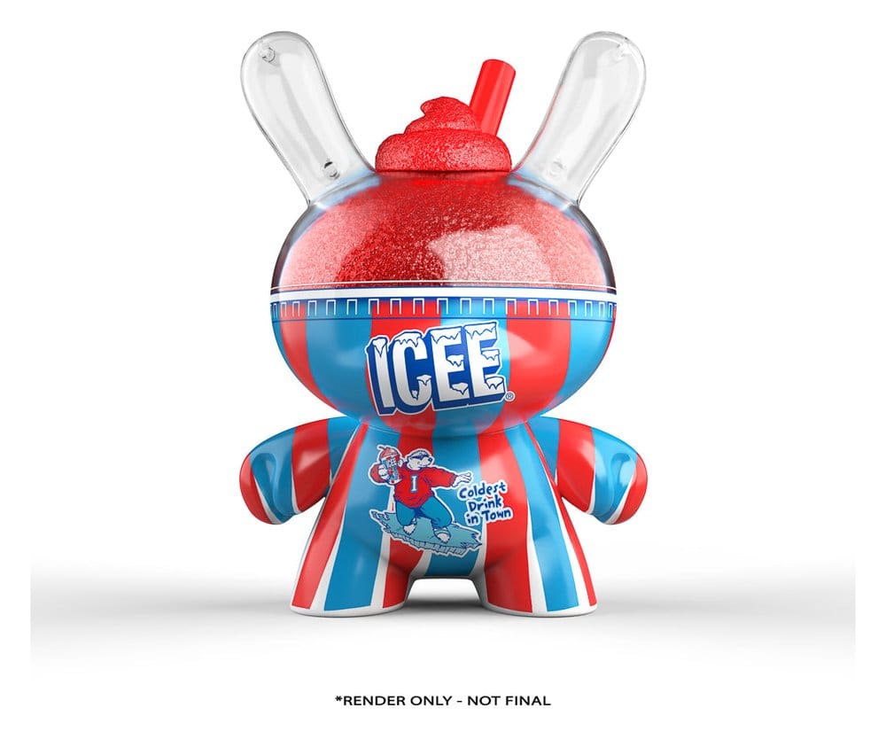 Icee Dunny Art Figure Cherry Icee 20 cm
