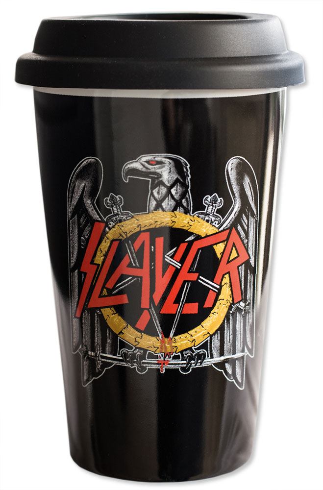 Slayer Travel Mug Logo Cups & Mugs