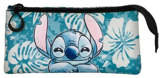 Lilo & Stitch FAN Triple Pencil case 2.0 Aloha Blue
