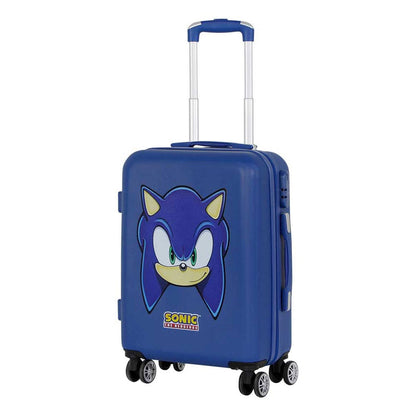 Sonic - The Hedgehog Sight-ABS 4-Wheel Cabin Suitcase Sonic´s Face 55 cm