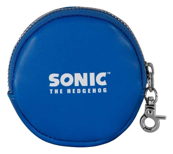 Sonic - The Hedgehog Face-Cookie Coin Purse SEGA Blue