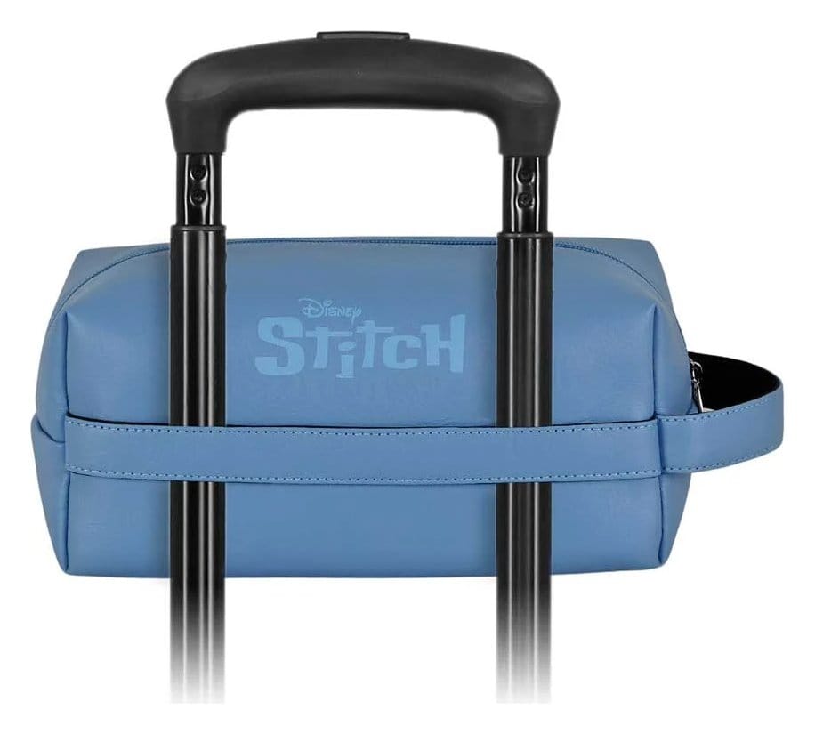 Lilo & Stitch Plus Brick Travel Toiletry Bag Tongue Blue