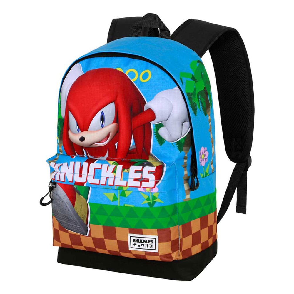 Sonic The Hedgehog Fan HS Backpack Sega Knuckles Run 2.2 Bags