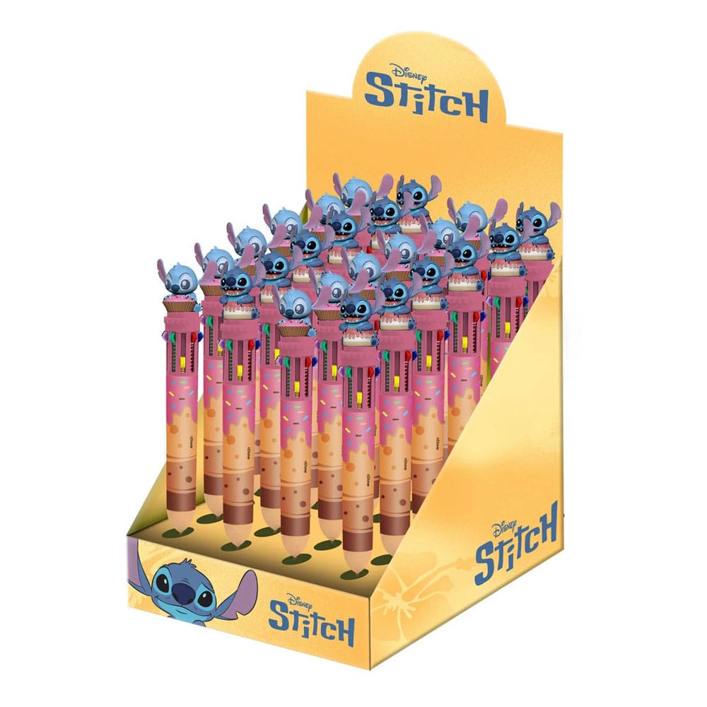 Lilo & Stitch Multicoloured ball pen Display (24) Stationery