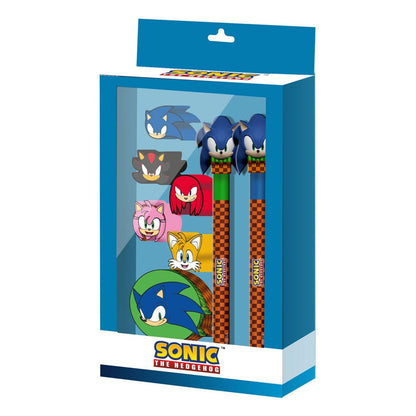 Sonic - The Hedgehog Stationery Set 8-Pack Stationery