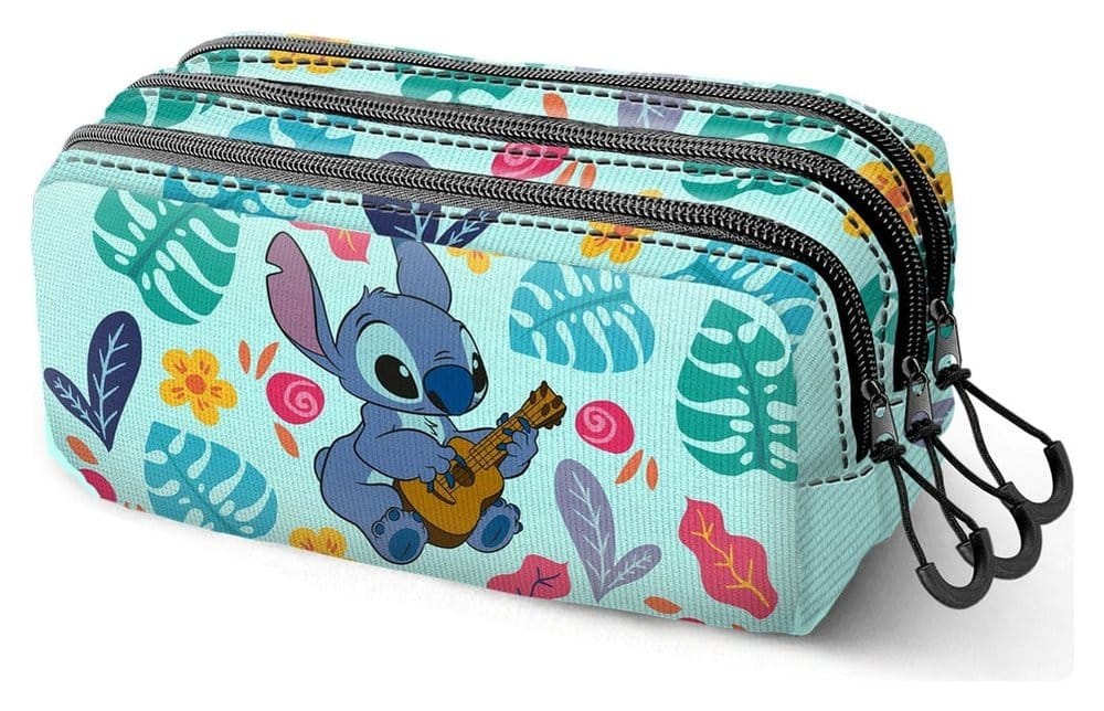 Lilo & Stitch Fan Trick Pencil case 2.2 Guitar Green
