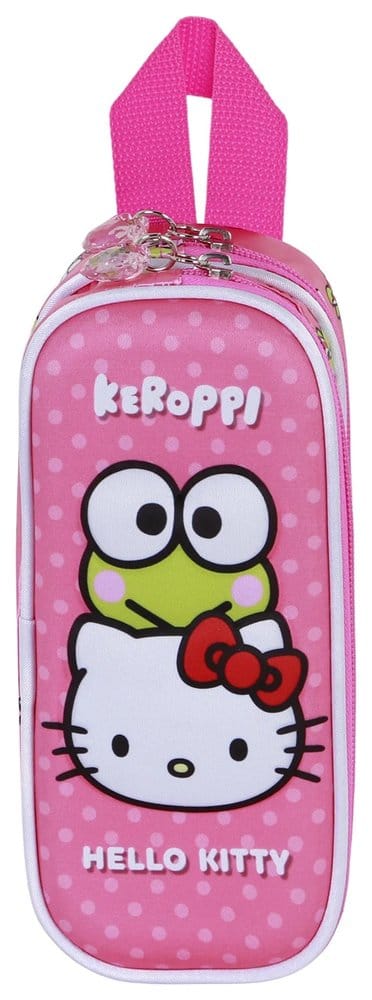 Sanrio 3D Double Pencil case Hello Kitty Funny Pink