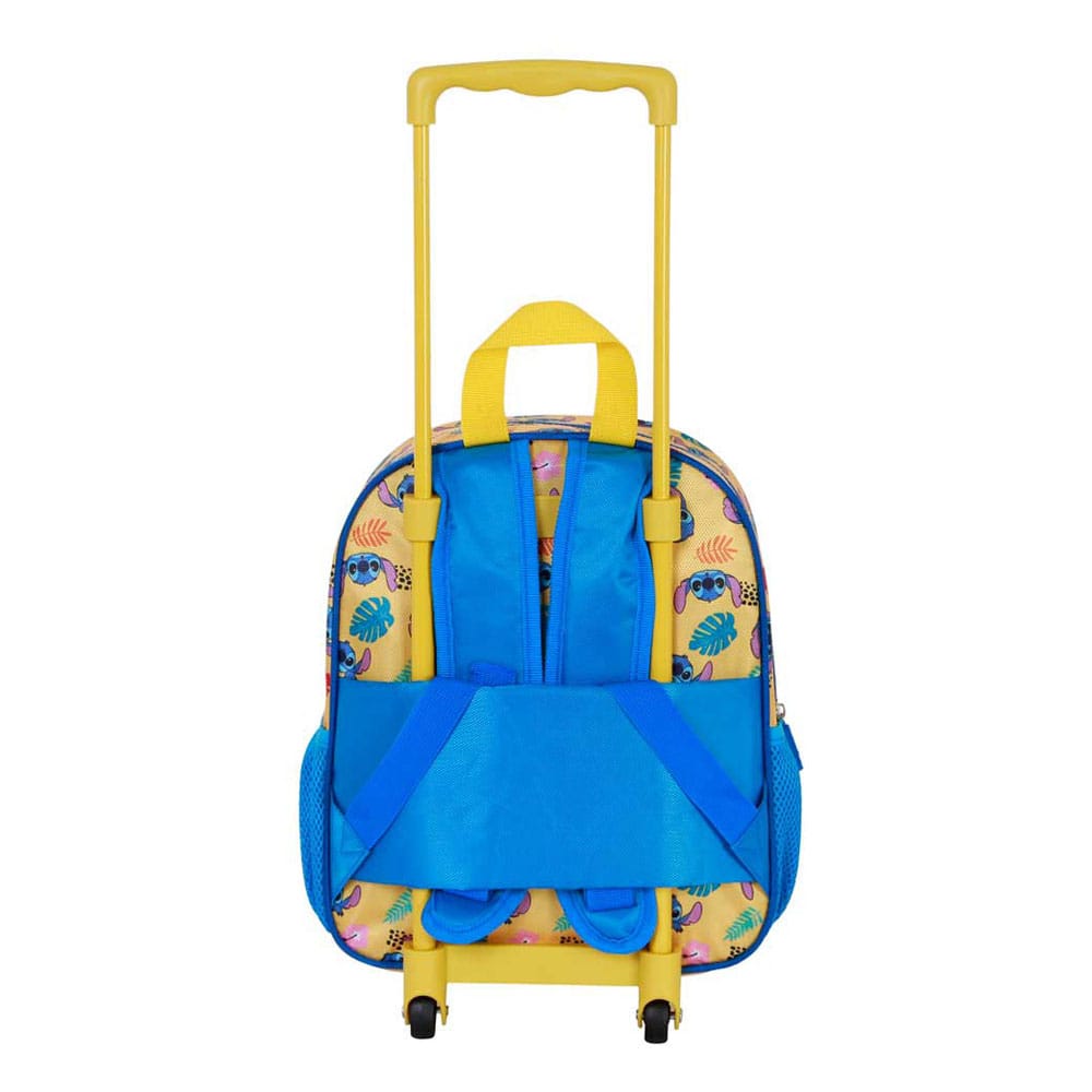 Lilo & Stitch 3D Backpack with Wheels Ocean Blue Small