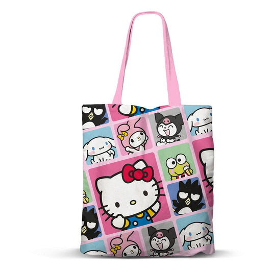 Sanrio FAN Tote Bag Hello Kitty Panels Bags