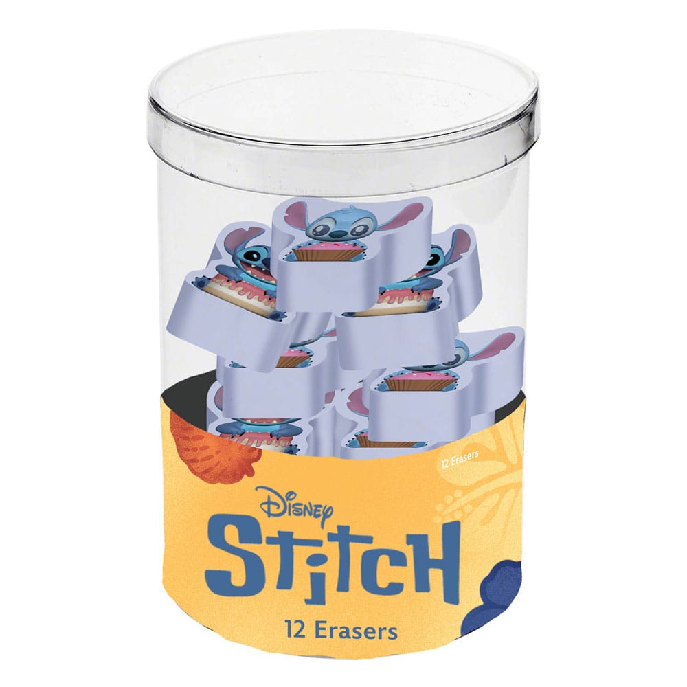 Lilo & Stitch Erasers 12-Pack Stationery