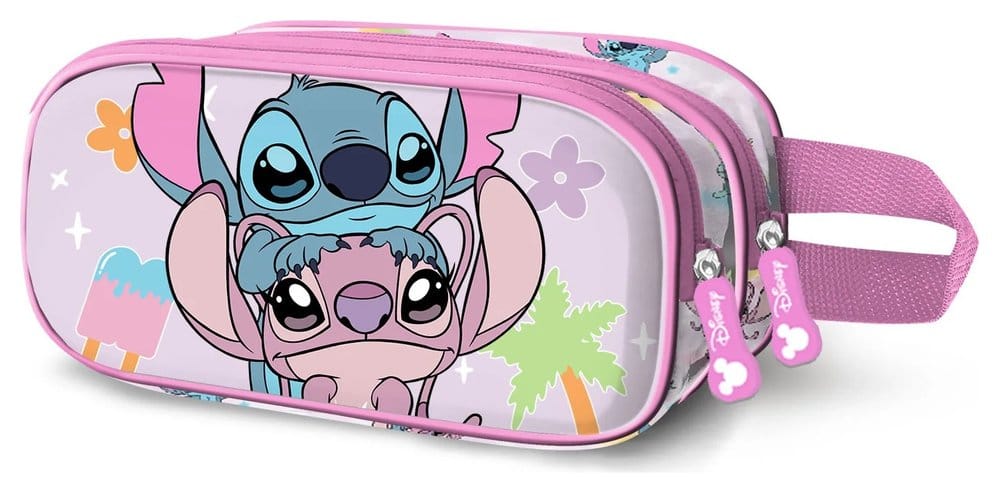 Lilo & Stitch 3D Double Pencil Case Couple