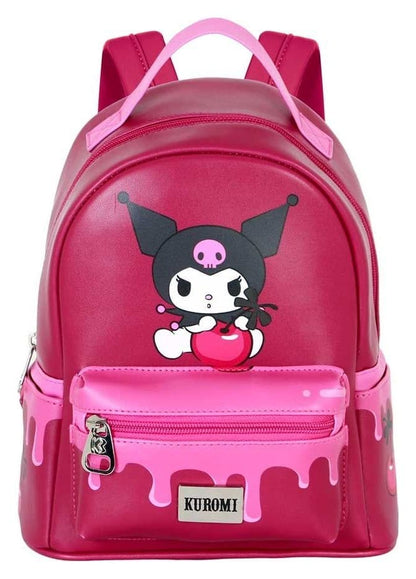 Sanrio Small Heady Backpack Kuromi Cherry