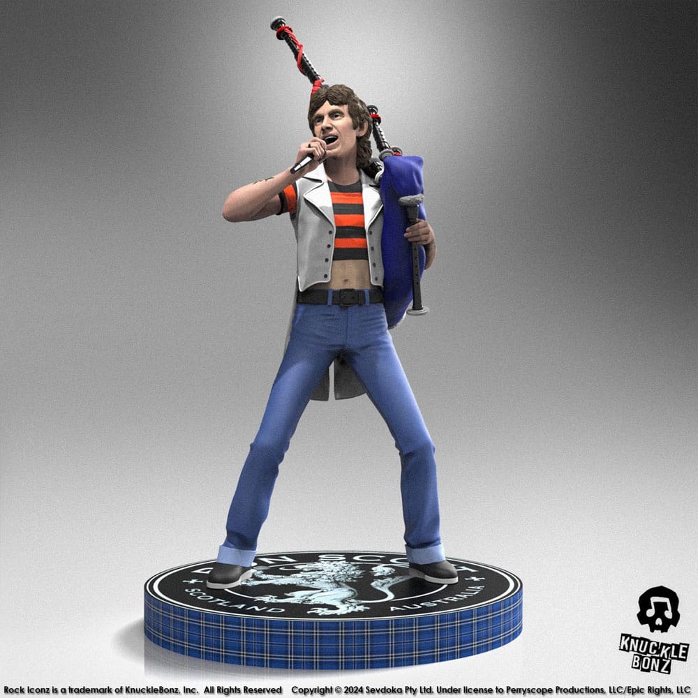 AC/DC Rock Iconz Statue Bon Scott II 24 cm Statues