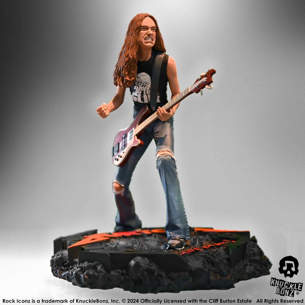 Metallica Rock Iconz Statue Cliff Burton II 22 cm Statues