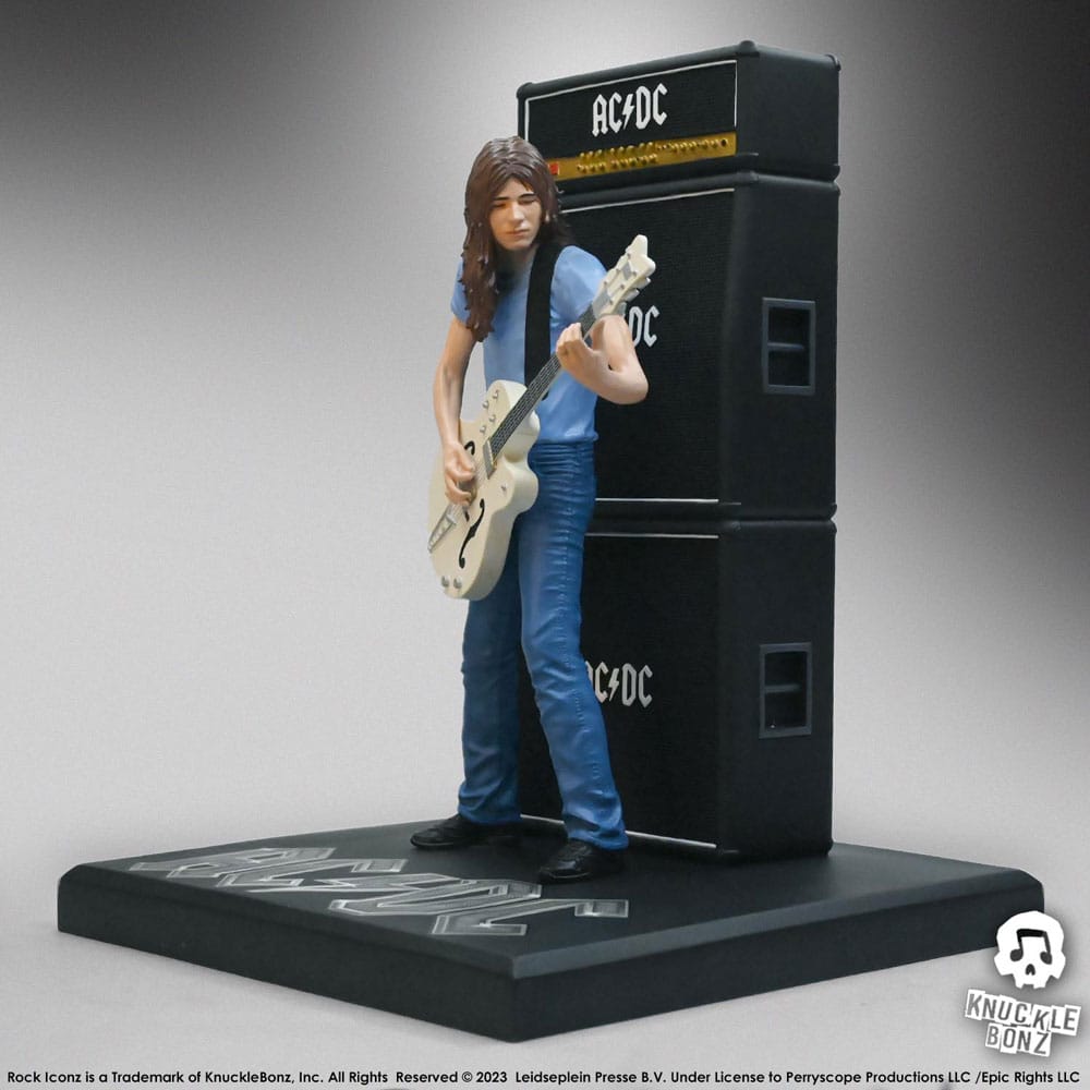 AC/DC Rock Iconz Statue Malcolm Young II 23 cm Statues