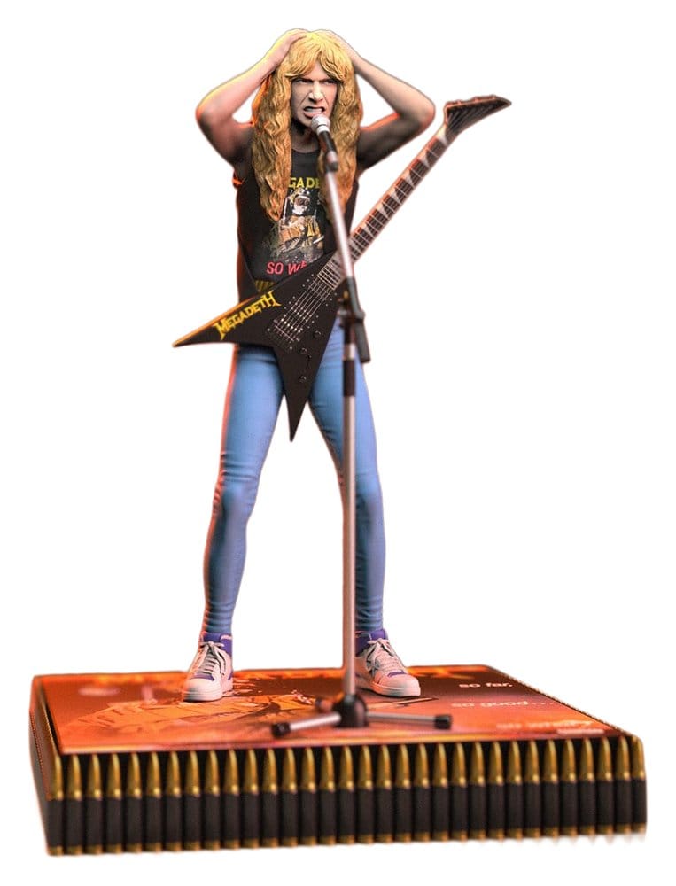 Megadeth Rock Iconz Statue Dave Mustaine II 22 cm