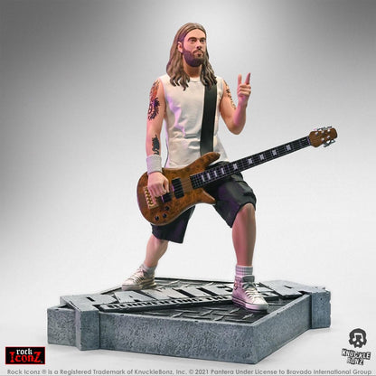 Pantera Rock Iconz Statue Rex Brown (Reinventing the Steel) 22 cm