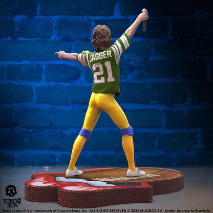 Rolling Stones Rock Iconz Statue Mick Jagger US Tour 1981 (Green Jersey) 22 cm