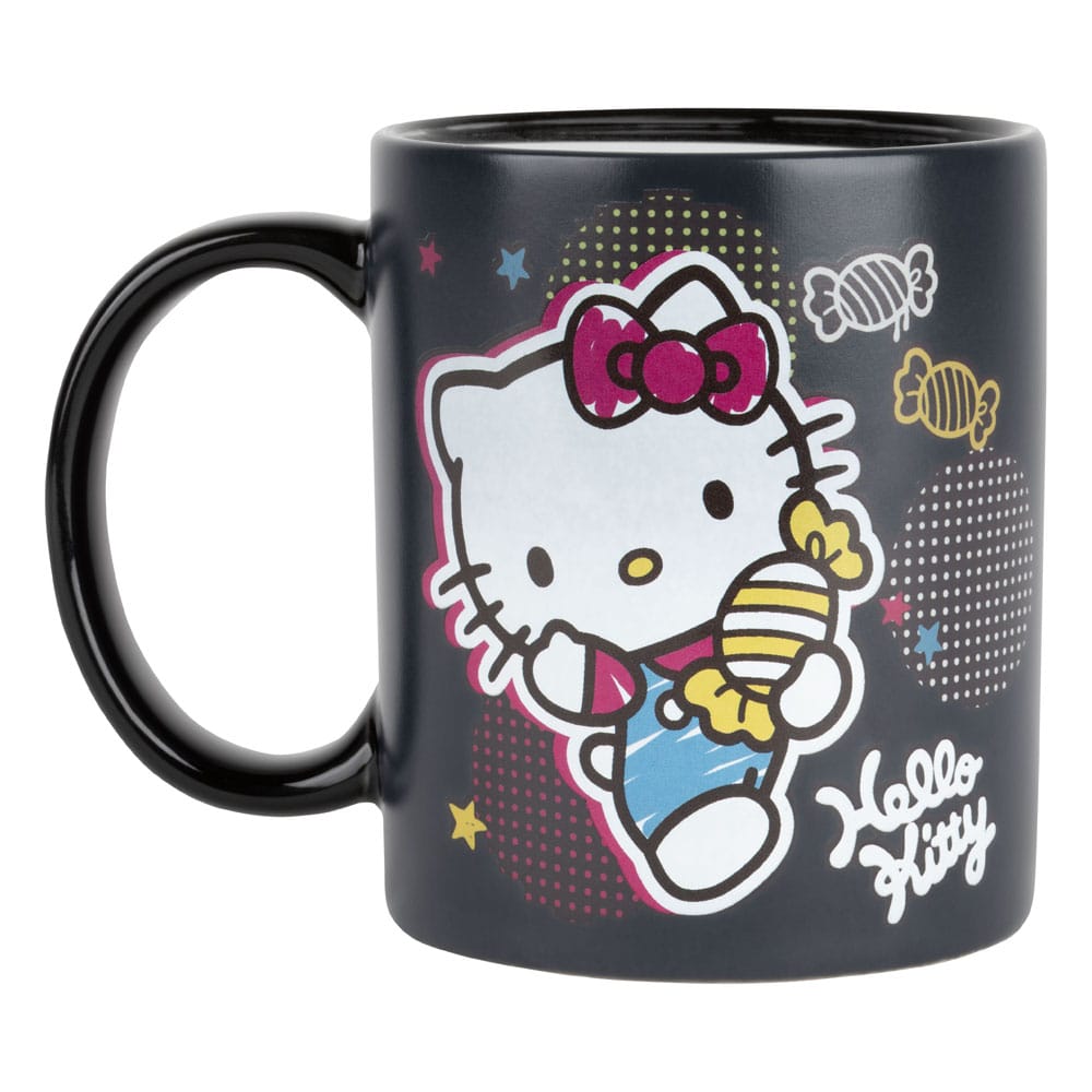 Sanrio Heat Change Mug Hello Kitty Candies 320 ml Cups & Mugs