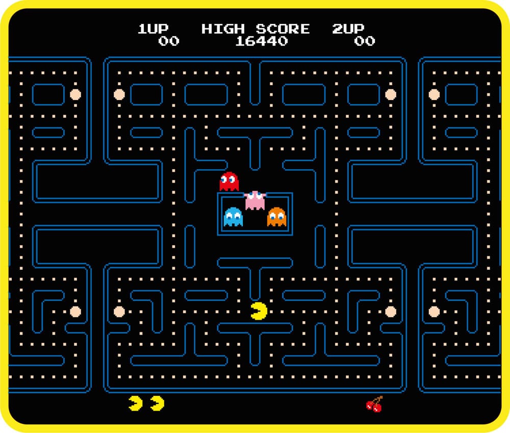 Pac-Man Mousepad Pac-Man Mouse pads