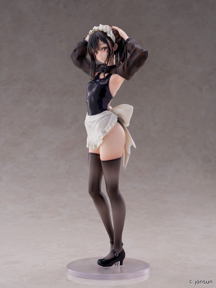 Original Character PVC Statue 1/6 Sakura Shiori Competition Swimsuit Maid 27 cm