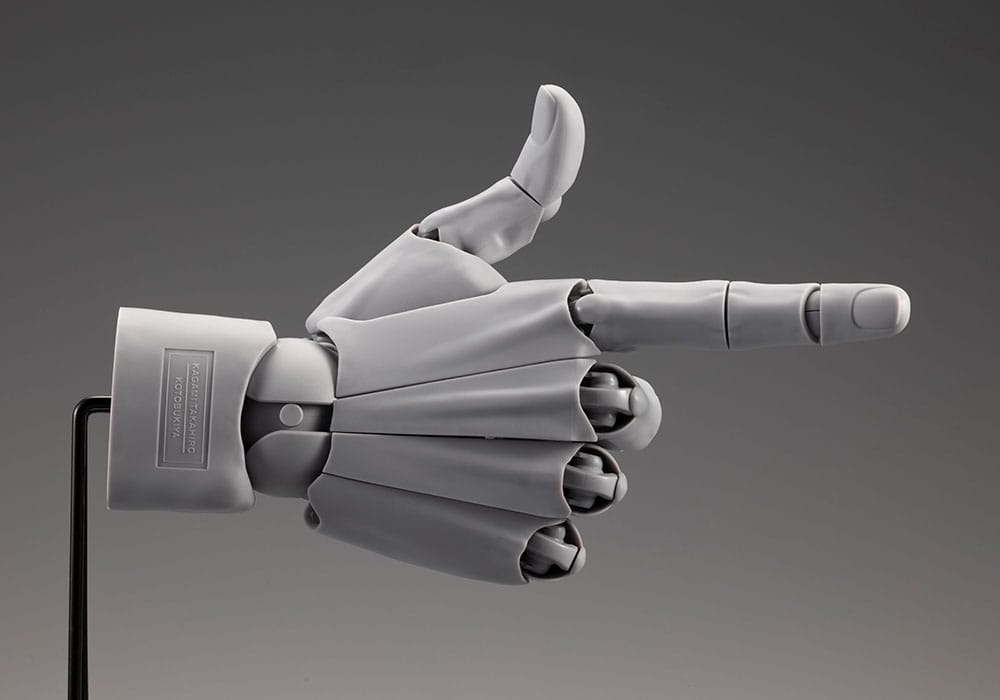 Takahiro Kagami PVC Artist Support Item Hand 1/1 Model Men /R Grey 22 cm Statues