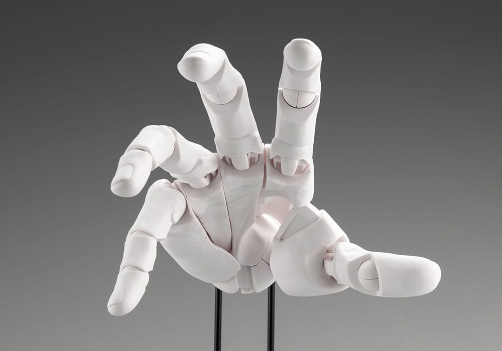 Takahiro Kagami PVC Artist Support Item Hand 1/1 Model Men /R White 22 cm