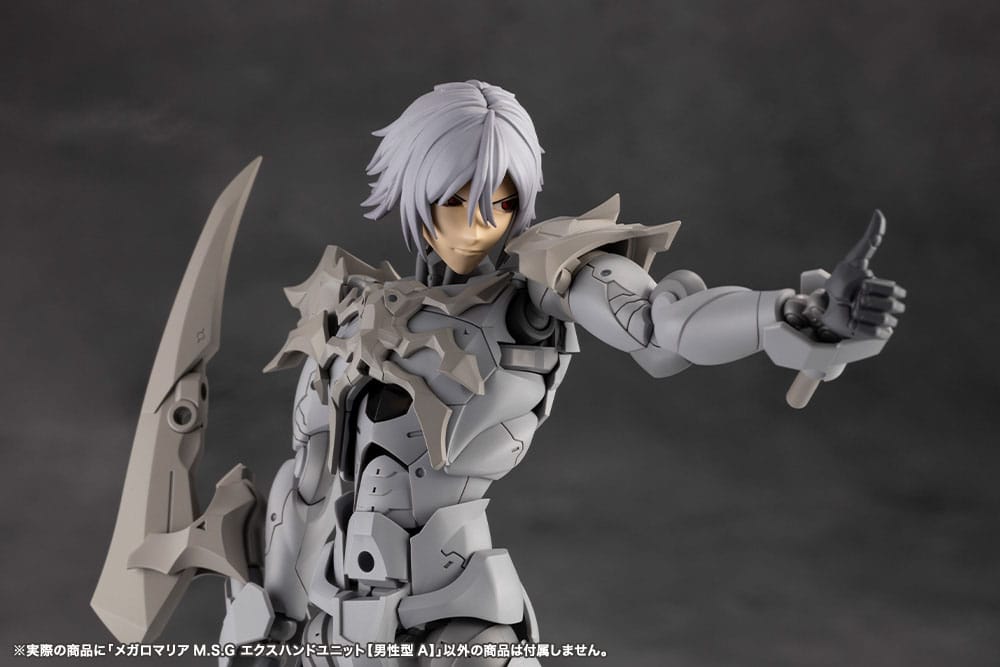 Megalomaria Unlimited Universe Model Kit Accessory Set Ex Hand Unit Male Type A