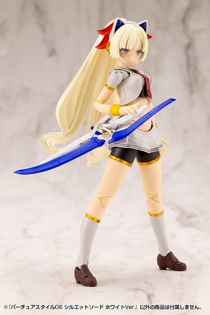 Kotobukiya M.S.G. Model Kit Accessory Set Virtuous Style 06 Silhouette Sword White Ver.