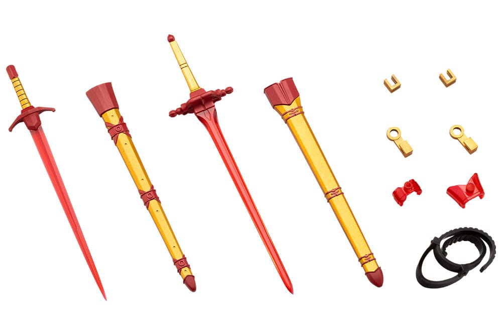 Kotobukiya M.S.G. Model Kit Accessory Set Virtuous Style 09 Sword Set A Flamerite Ver. Model kits