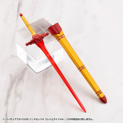 Kotobukiya M.S.G. Model Kit Accessory Set Virtuous Style 09 Sword Set A Flamerite Ver.