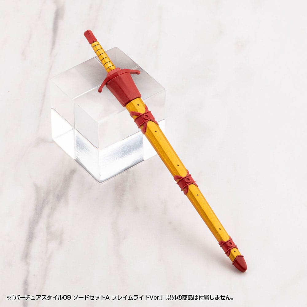 Kotobukiya M.S.G. Model Kit Accessory Set Virtuous Style 09 Sword Set A Flamerite Ver. Model kits