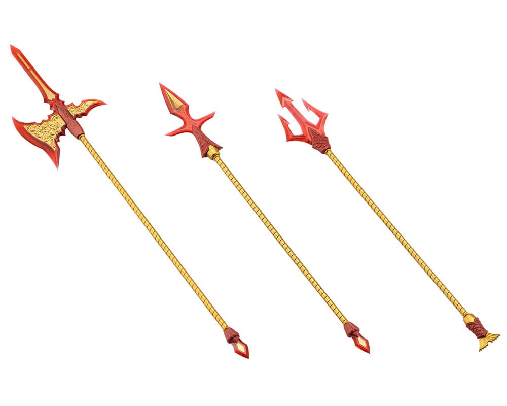 Kotobukiya M.S.G. Model Kit Accessory Set Virtuous Style 11 Pole Weapon Set Flamerite Ver. Model kits