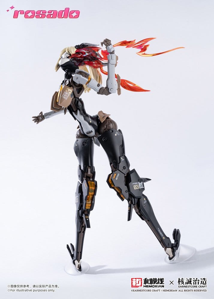 Original Character Plastic Kit 1/10 Rosado Project RS-03 Starflower Lily MK3 20 cm