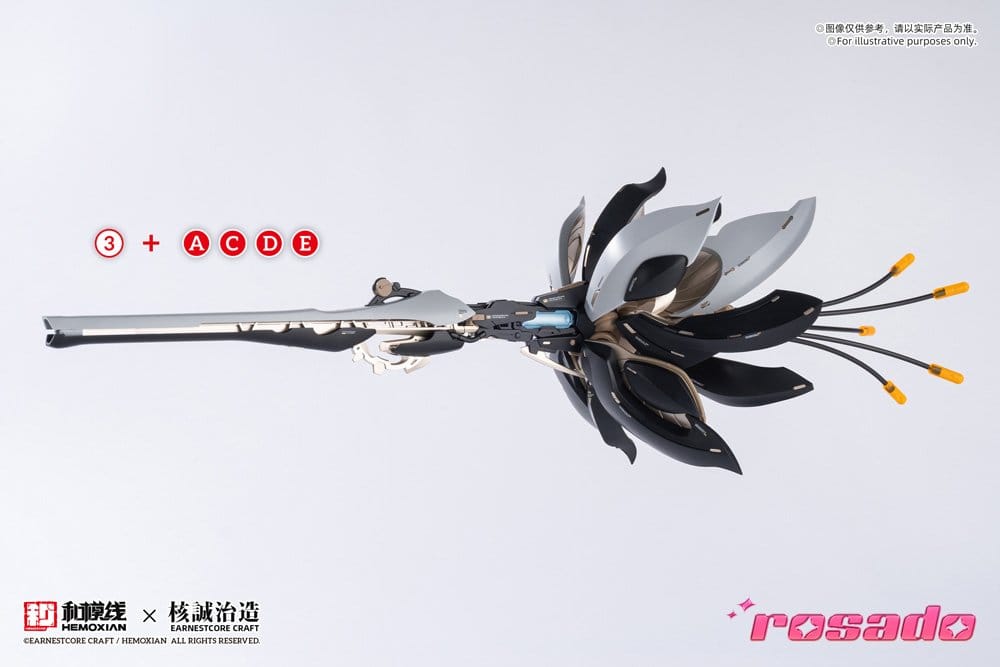 Original Character Plastic Kit 1/10 Rosado Project RS-03 Starflower Lily MK3 20 cm