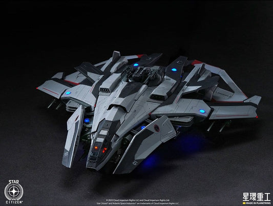 Star Citizen Pre-assembled Plastic Model Kit 1/100  Anvil F8C Lightning Pre-Assembled Finished Model Ver. 25 cm