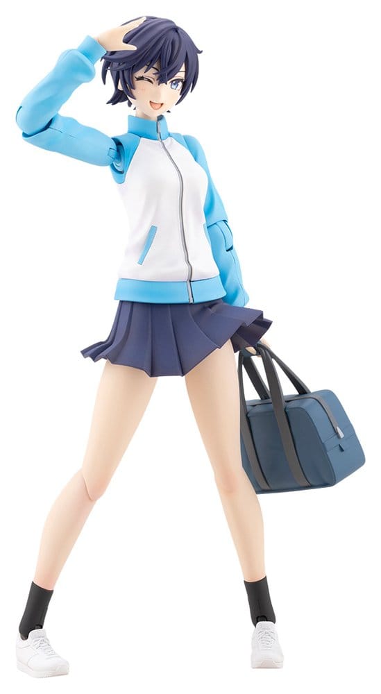 Sousai Shojo Teien Plastic Model Kit 1/10 Rui Saotome Touhou High School Tracksuit 16 cm