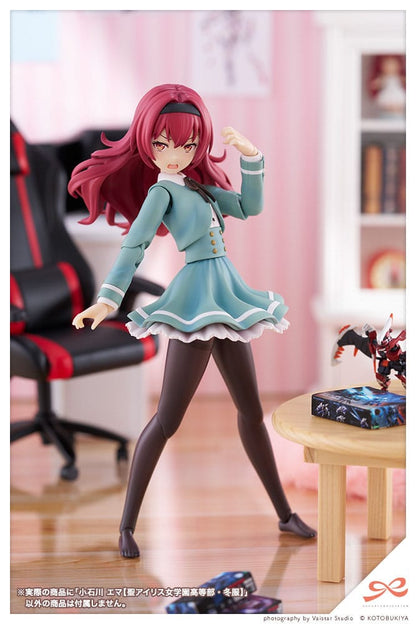 Sousai Shojo Teien Plastic Model Kit 1/10 Emma Koishikawa (St. Iris Gakuen Girl´s High School Winter Clothes) 14 cm