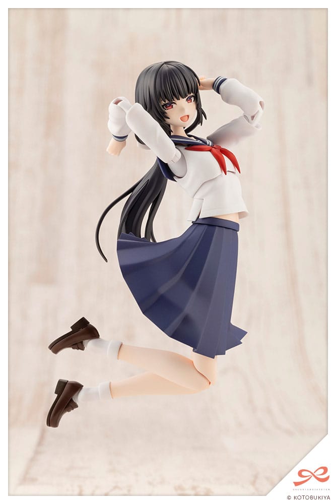 Sousai Shojo Teien Plastic Model Kit 1/10 Kuon Yakushiji Toudou High School Uniform 16 cm