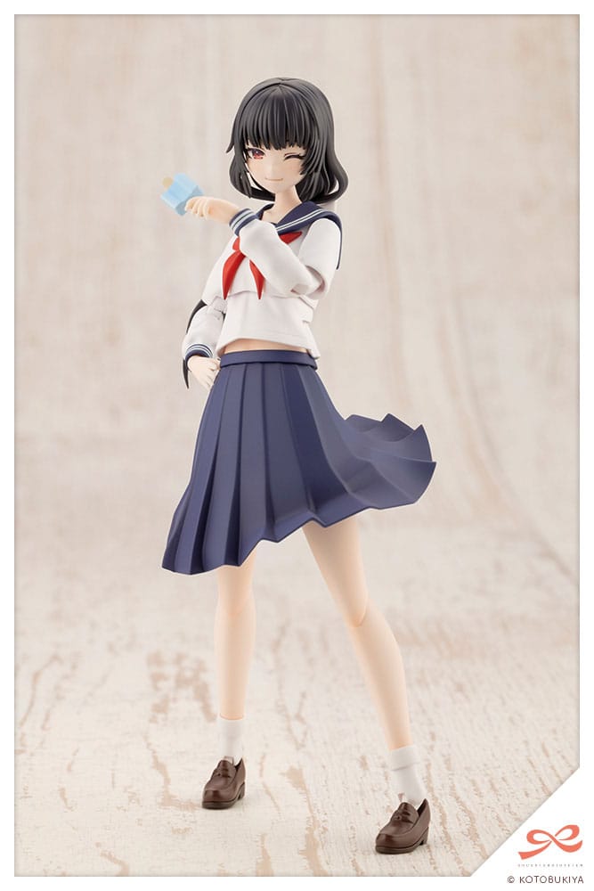 Sousai Shojo Teien Plastic Model Kit 1/10 Kuon Yakushiji Toudou High School Uniform 16 cm