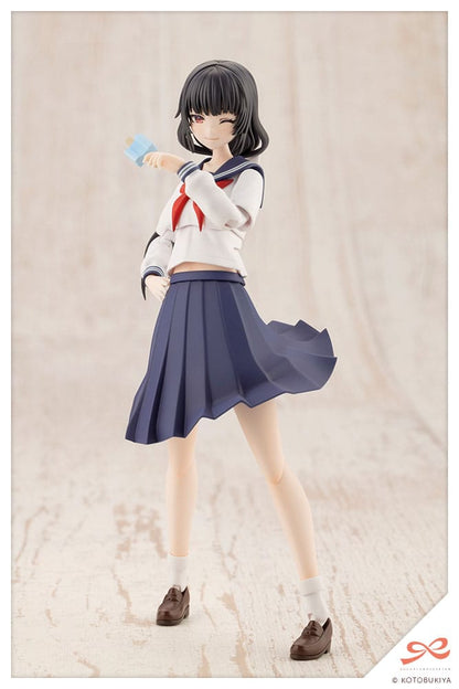 Sousai Shojo Teien Plastic Model Kit 1/10 Kuon Yakushiji Toudou High School Uniform 16 cm